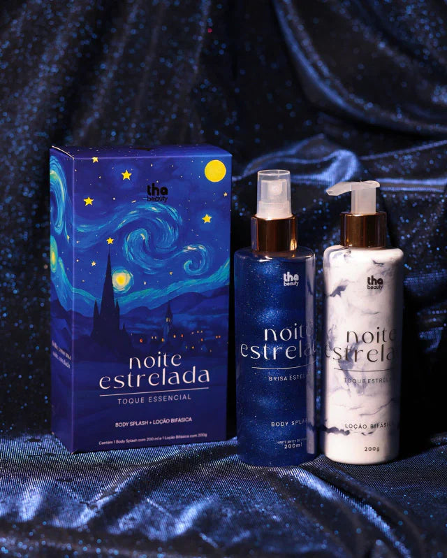 Oferta Kit Noite Estrelada: Body Splash + Loção Hidratante + Creme OFERTA ESPECIAL